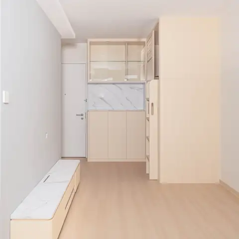 土瓜灣冠山苑（380呎）居屋室內設計 – 淺木簡約（相片 1）