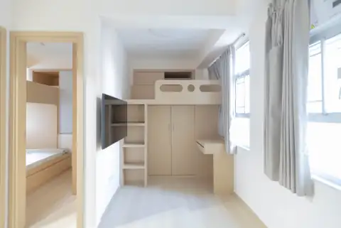 紅磡怡輝大廈住宅大廈室內設計 – 淺木實用（相片 1）